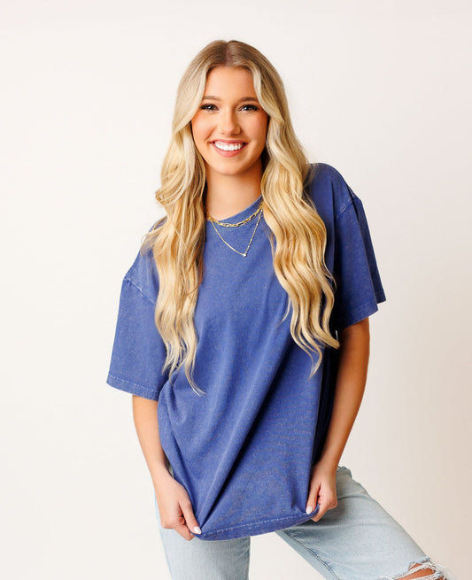 Oversized Acid Washed Vintage Heavyweight Cotton Sunset Apparel T-Shirt
